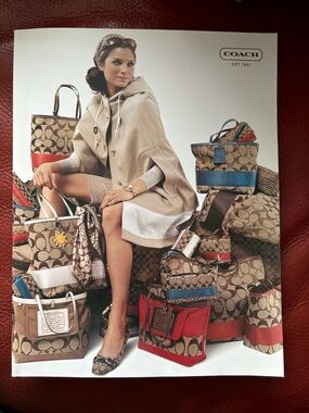 Coach collectors item catalogue fashion book magazine 2006